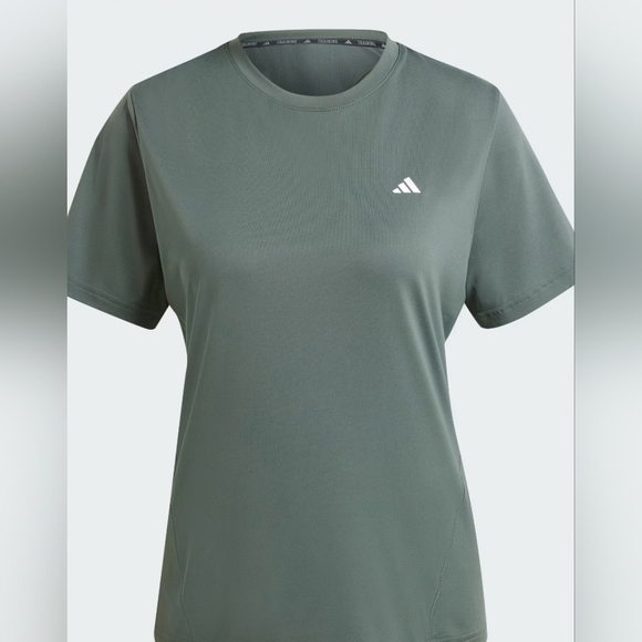 Adidas Women's WTR D4T TEE B Training T-Shirt - Legend Ivy Medium New IX9432 - Picture 1 of 11